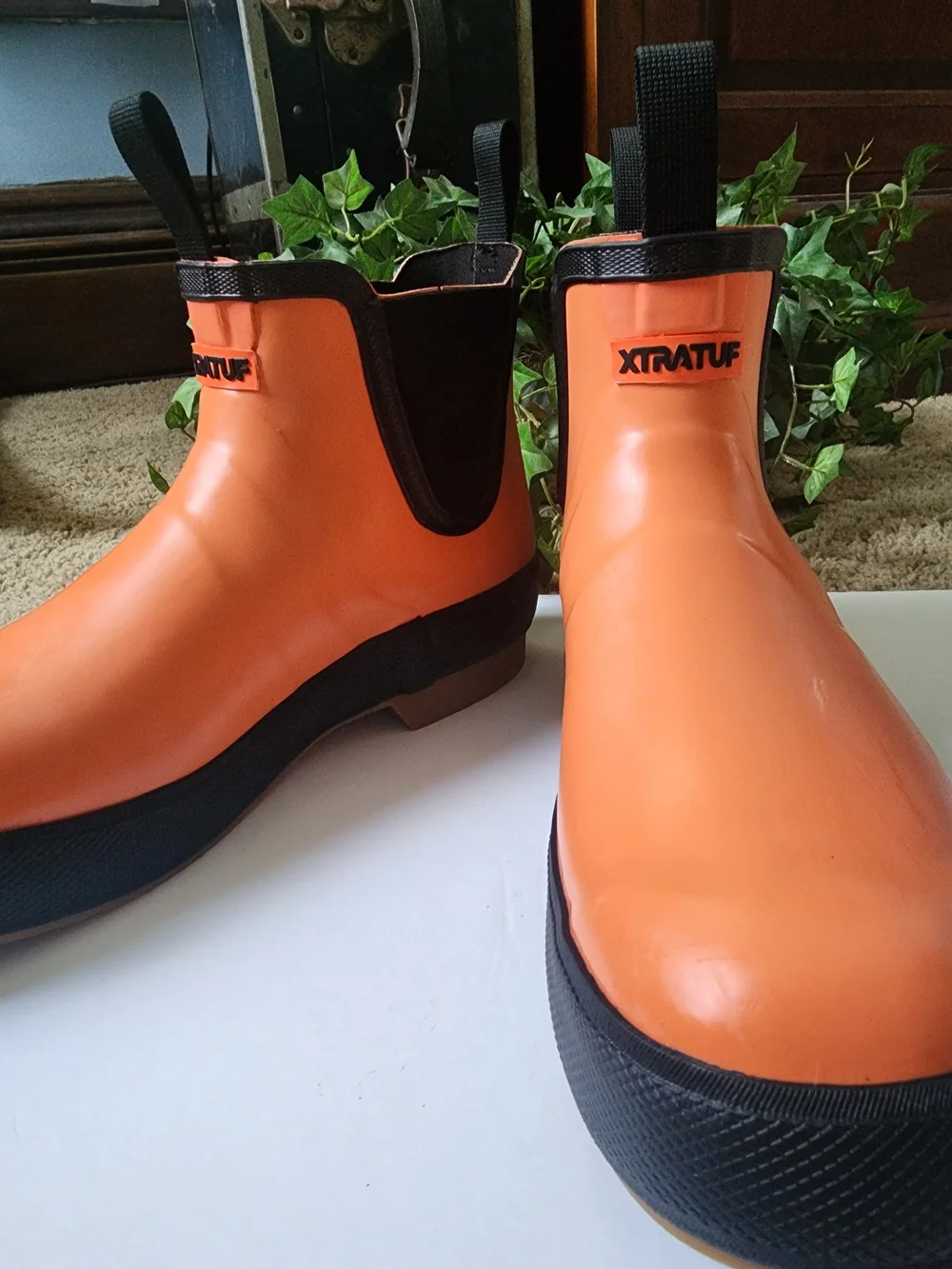 Xtratuf Short Chelsea Rain Boot - Orange - Picture 6 of 10